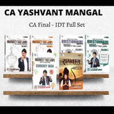 CA Final IDT - Full Bookset: (GST+ Customs) Main Book + Question Book+Summary Book+Raambaan Chart Book by CA Yashvant Mangal